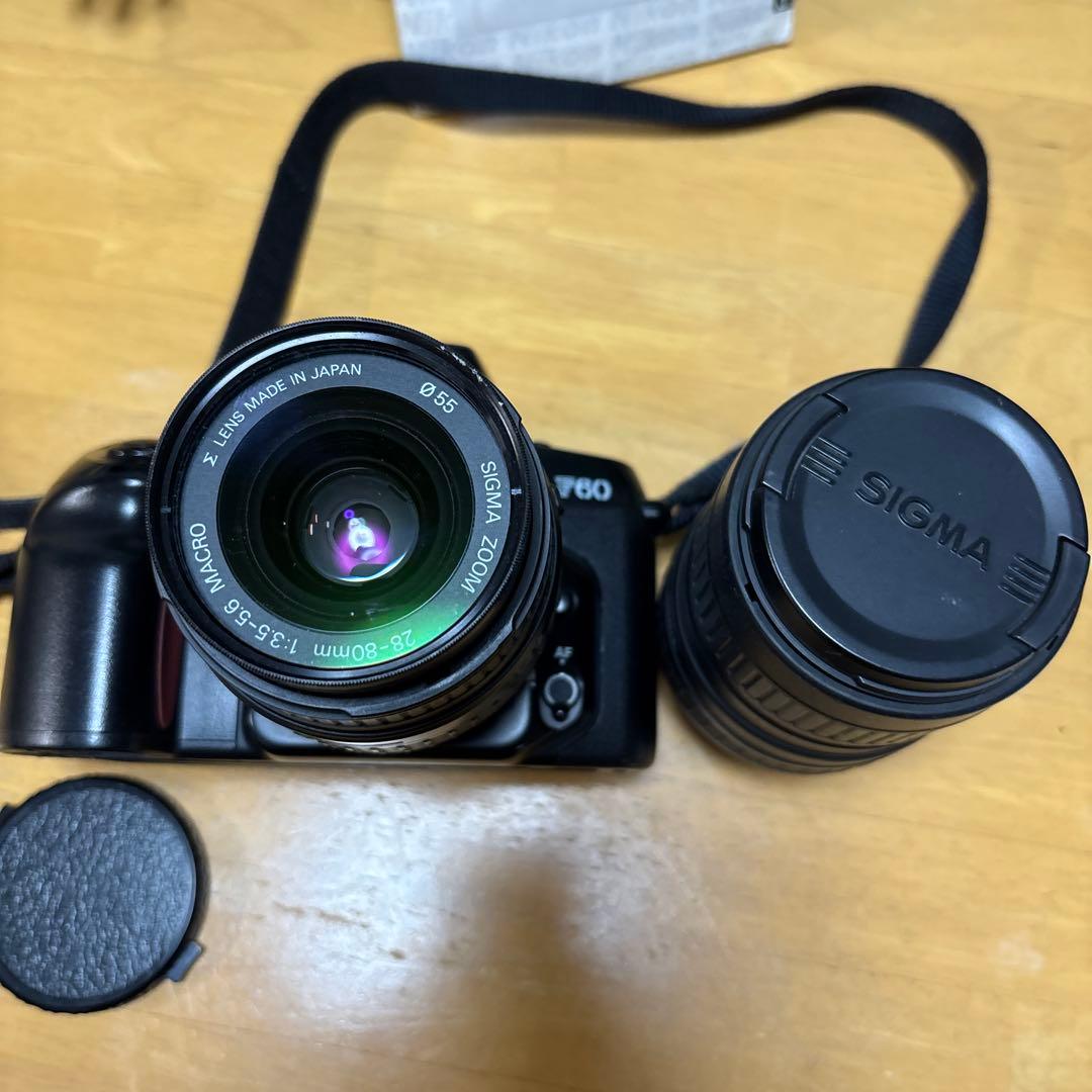 Nikon F60 フィルムカメラ 28-80mm 70-300mm