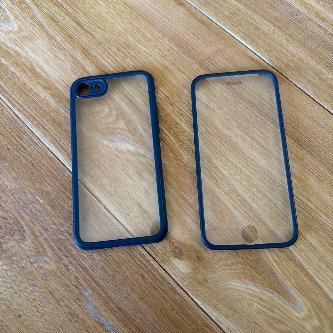 Apple iPhone SE ホワイト 本体とケース付き