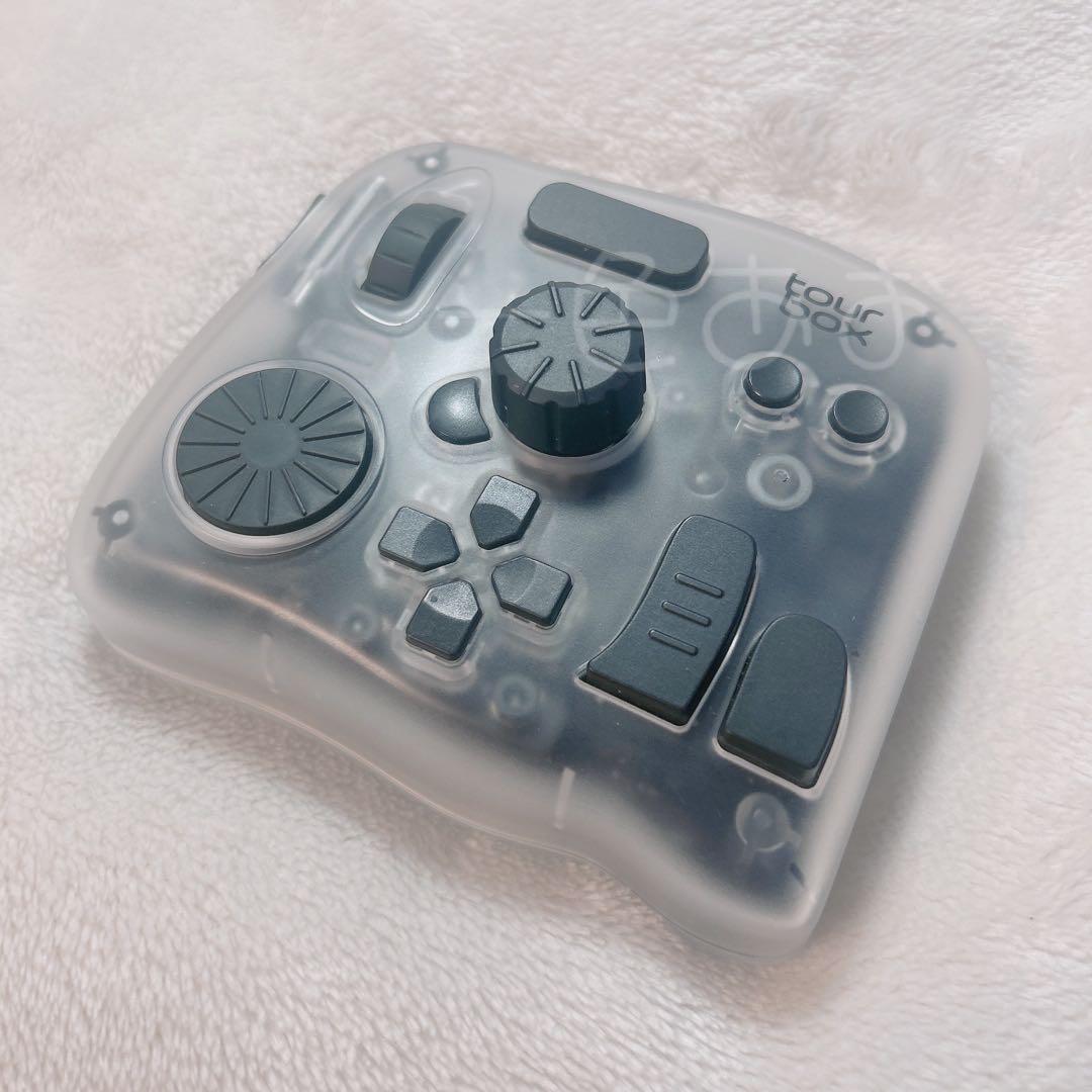 【美品】TourBox Elite plus ケース付き 有線接続用ケーブル無し