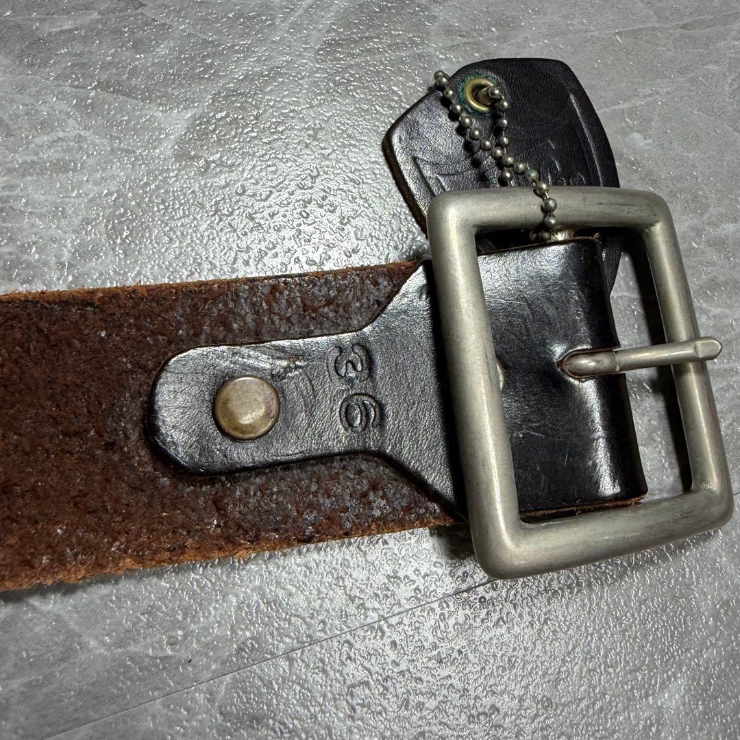 HTC ベルト　スタッズベルト　レザー　アメカジ