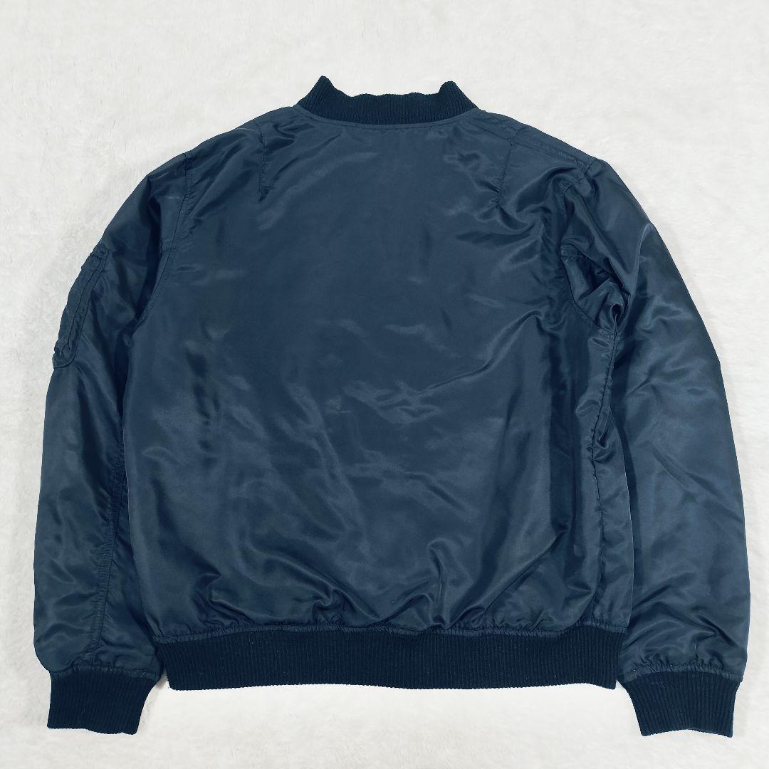 HOUSTON　ベトナムジャケット　MA-1　リバーシブル　龍　虎　刺繍　L