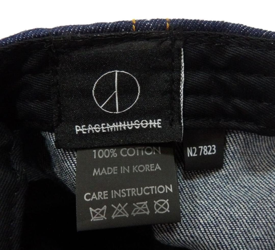 G-DRAGON Peaceminusone デニムキャップ