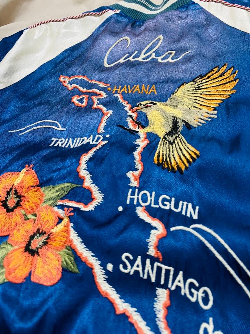 GOA Cuba スカジャン 日本限定 ２面用 unisex レーヨン