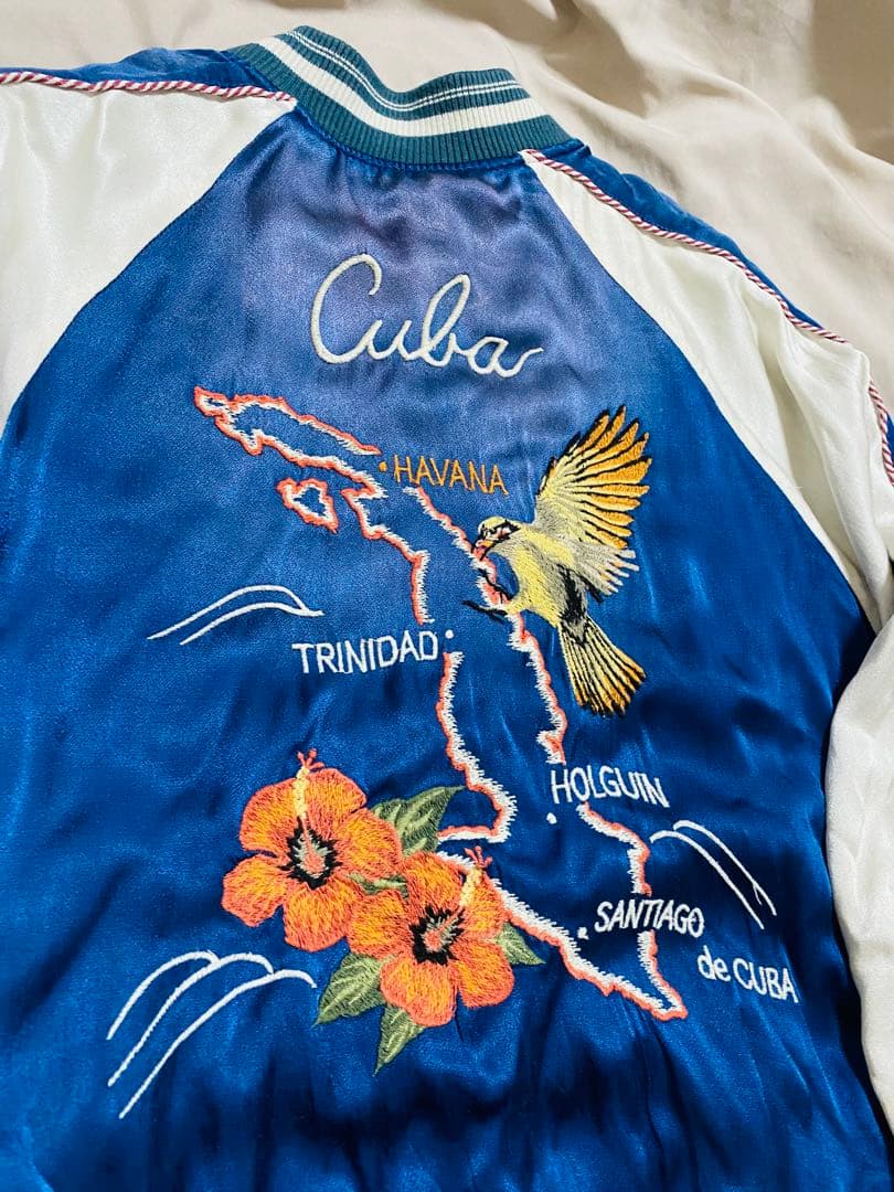 GOA Cuba スカジャン 日本限定 ２面用 unisex レーヨン