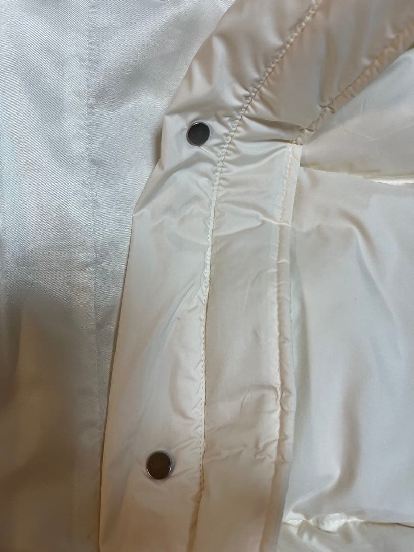 fray.id フレイアイディー フードファーショートダウンコート ホワイト