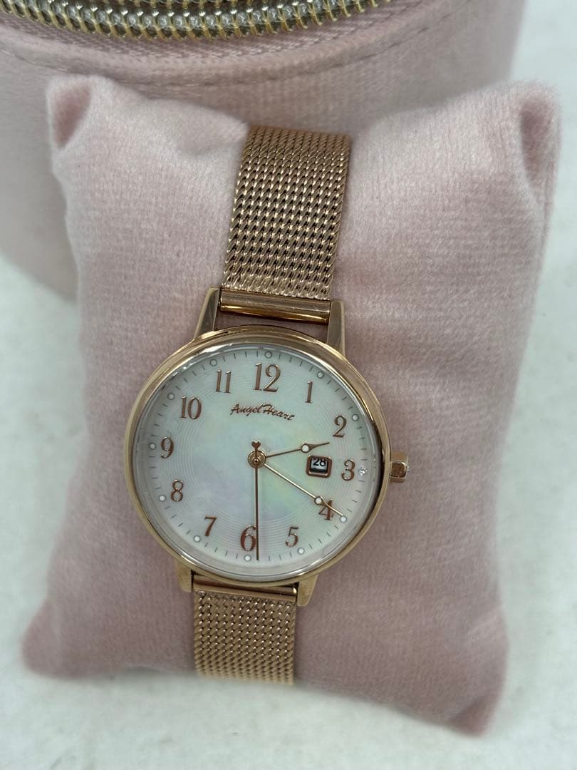 A572 エンジェルハート イノセントタイム ダイヤモンド ソーラーウォッチ