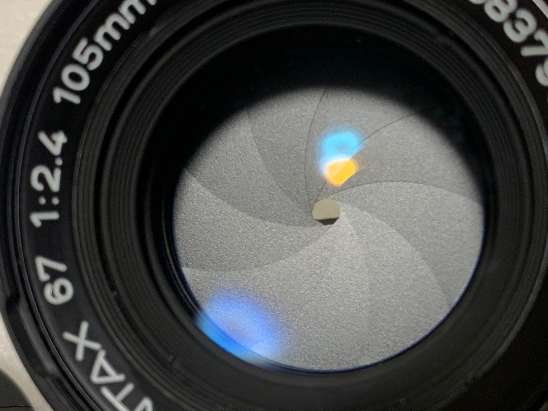 フィルムカメラ smc PENTAX 67 1:2.4 105mm