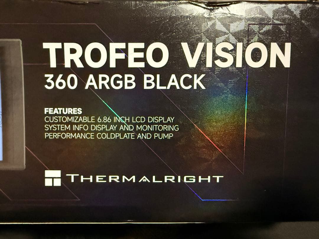 PC用ファン・クーラー THERMALRIGHT TROFEO VISION 360 ARGBBLACK