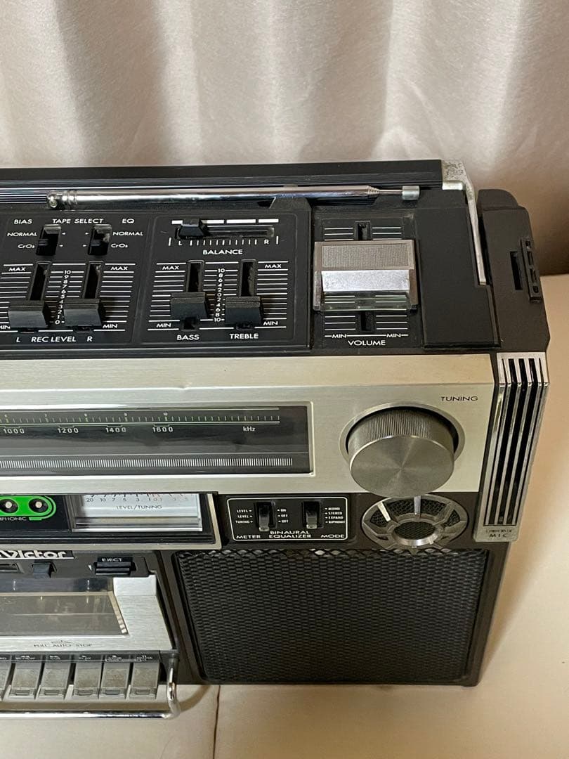 Victor ビクター ラジカセ RC-838 現状品 中古品 昭和レトロ