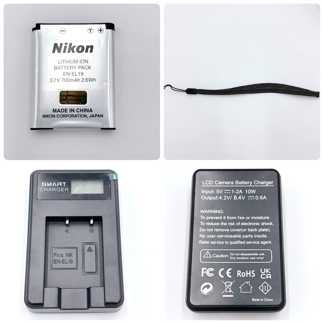 Nikon ニコン COOLPIX S3700 サクラピンク デジカメ WiFi