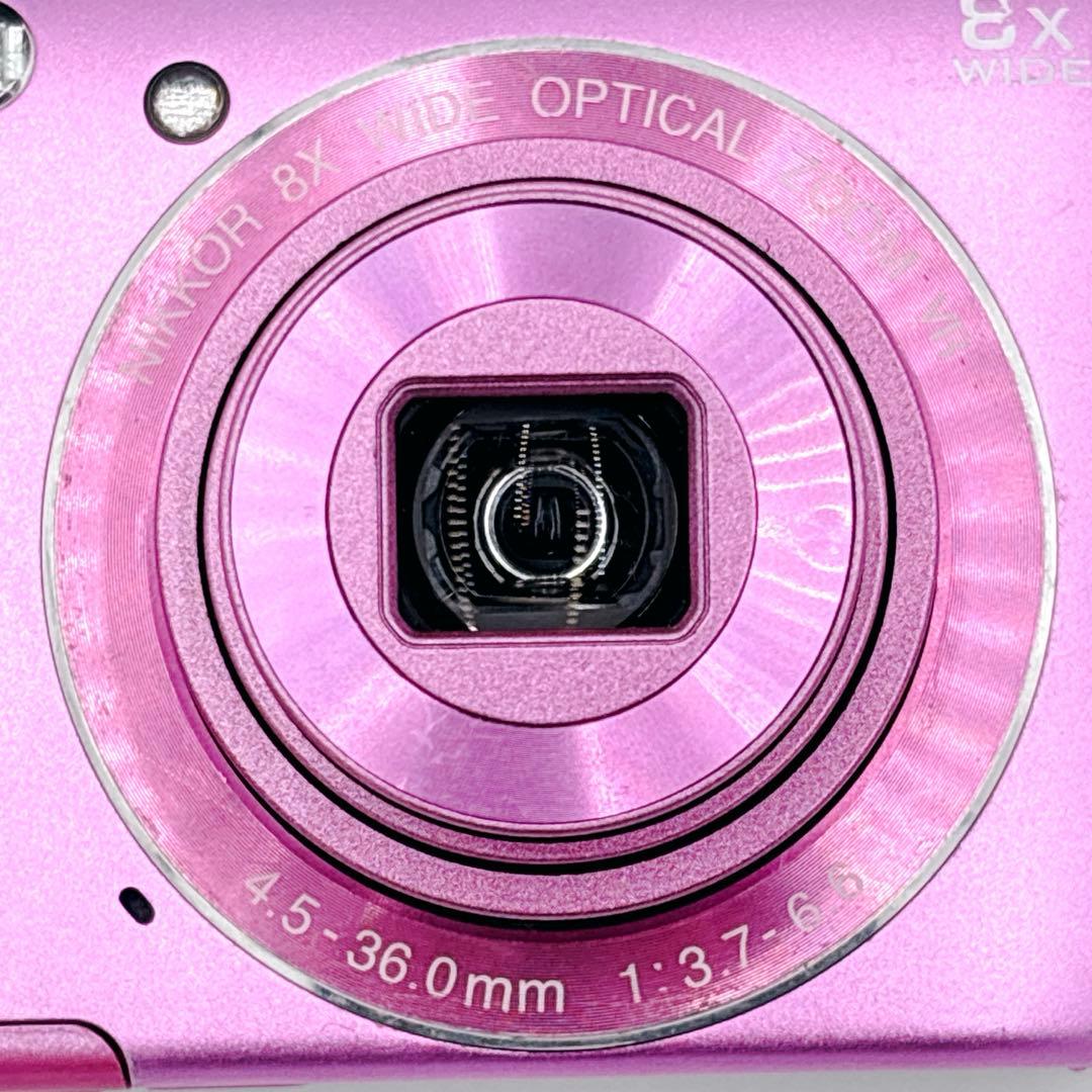 Nikon ニコン COOLPIX S3700 サクラピンク デジカメ WiFi