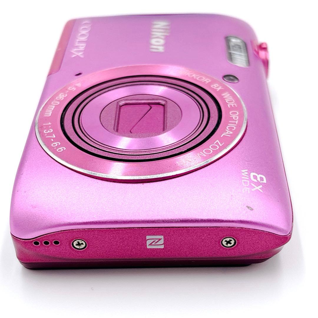 Nikon ニコン COOLPIX S3700 サクラピンク デジカメ WiFi