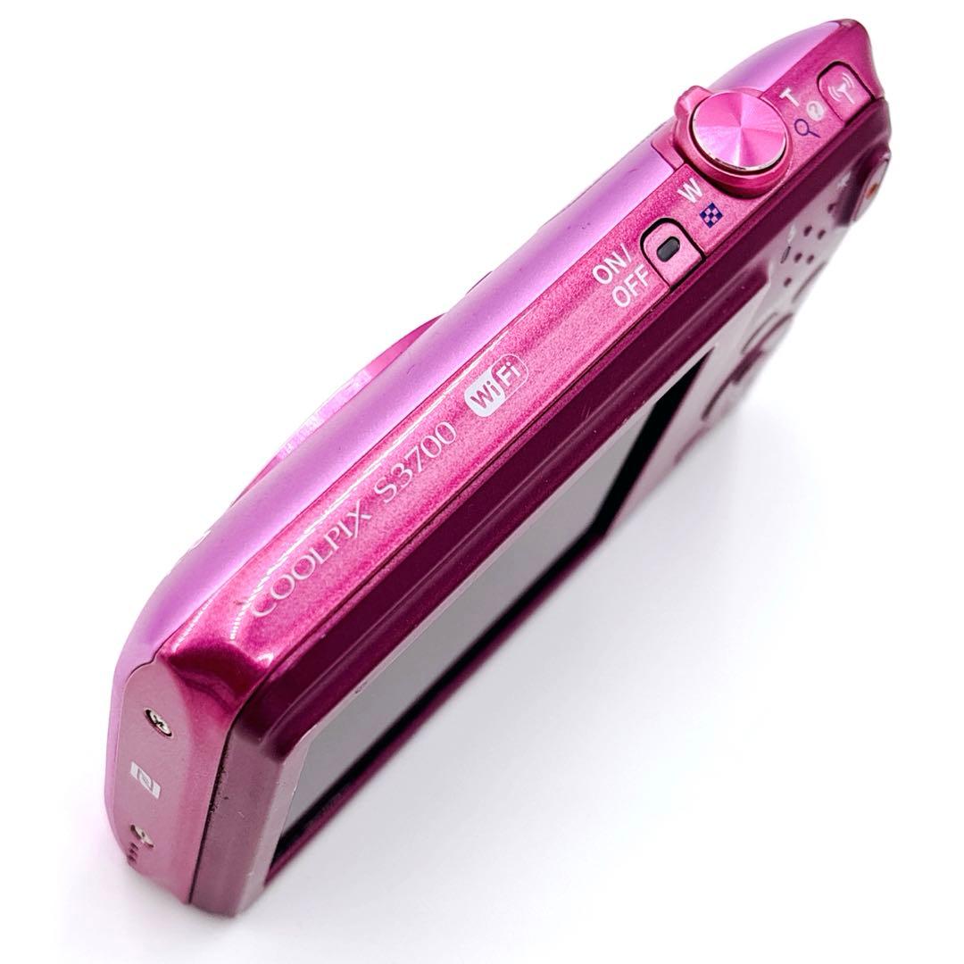 Nikon ニコン COOLPIX S3700 サクラピンク デジカメ WiFi