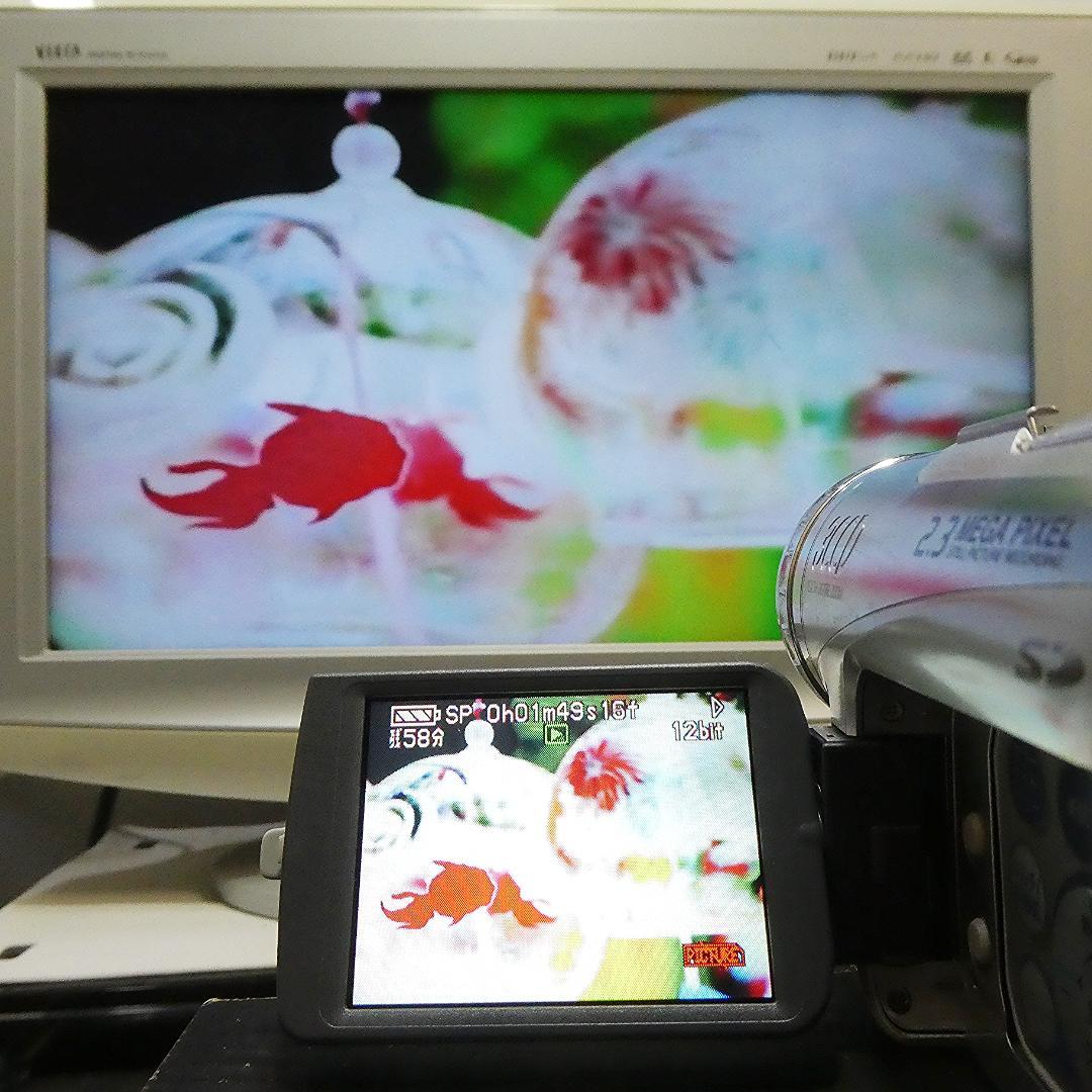動作良好 パナソニック NV-GS200 MiniDVビデオDVDダビングに最適