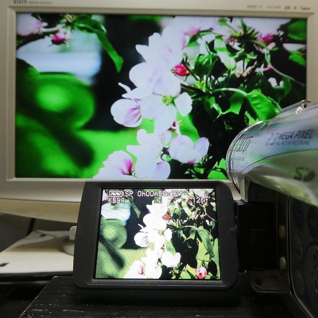 動作良好 パナソニック NV-GS200 MiniDVビデオDVDダビングに最適