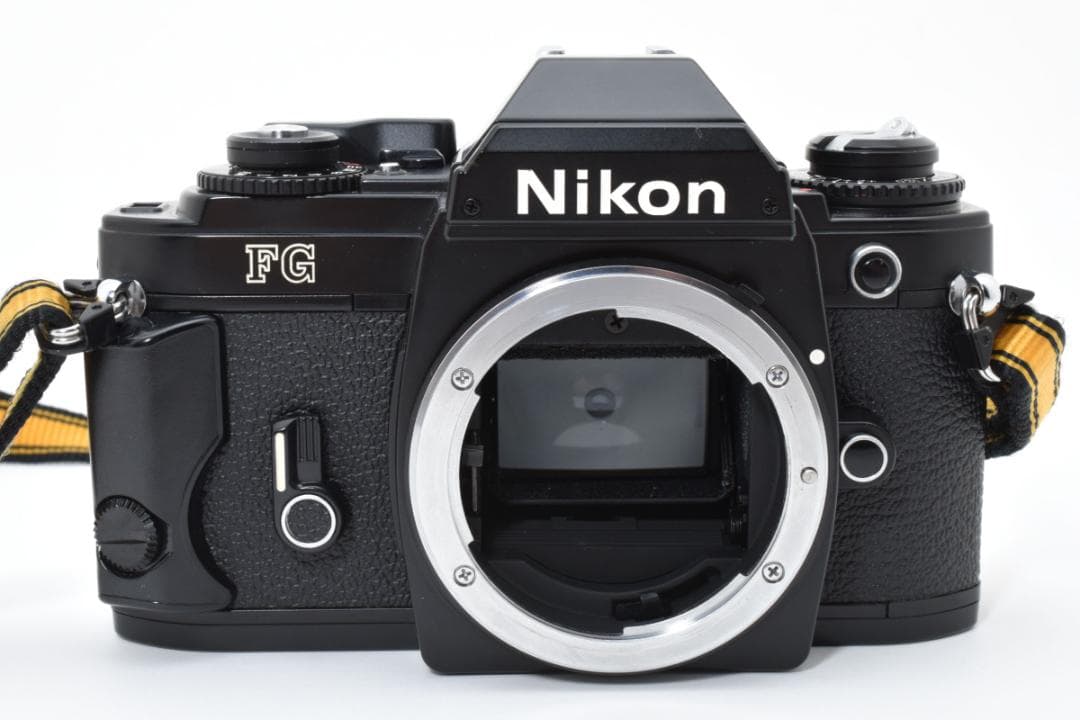 超美品 NIKON FG ブラック 箱付き 説明書 モルト新品交換済 H088