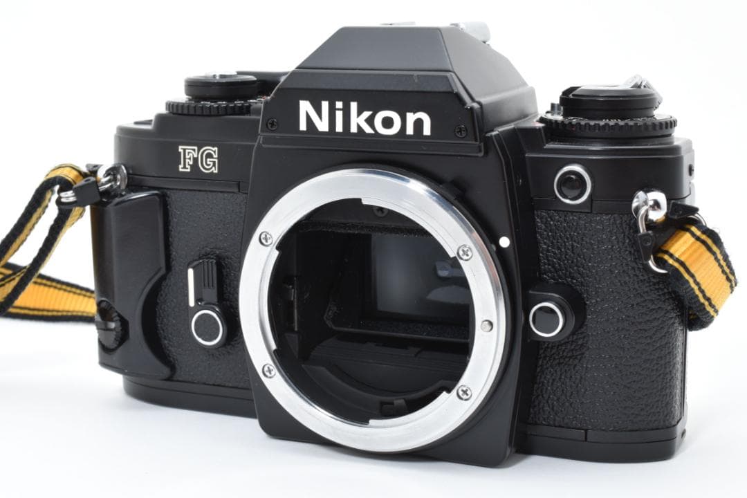超美品 NIKON FG ブラック 箱付き 説明書 モルト新品交換済 H088