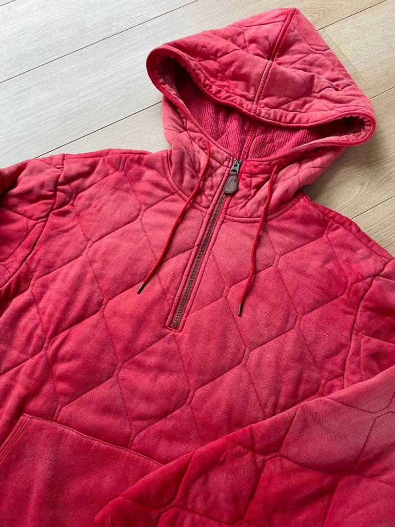 トップス RRL QUILTED COTTONJERSY PULLOVER HOODIE
