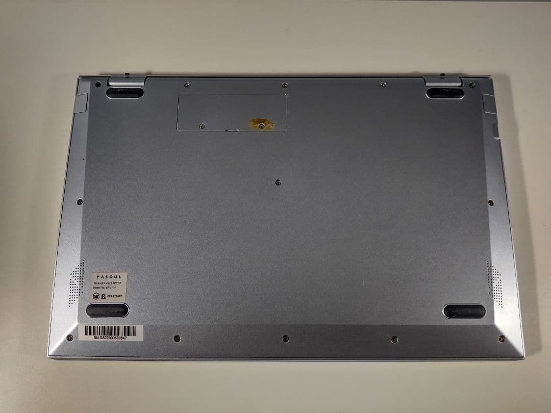 PASOUL 14インチ ノートパソコン Celeron J4005 Win11