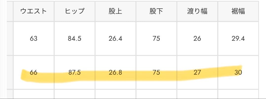 moussy ADVANCED LONG LEG フレア　24インチ