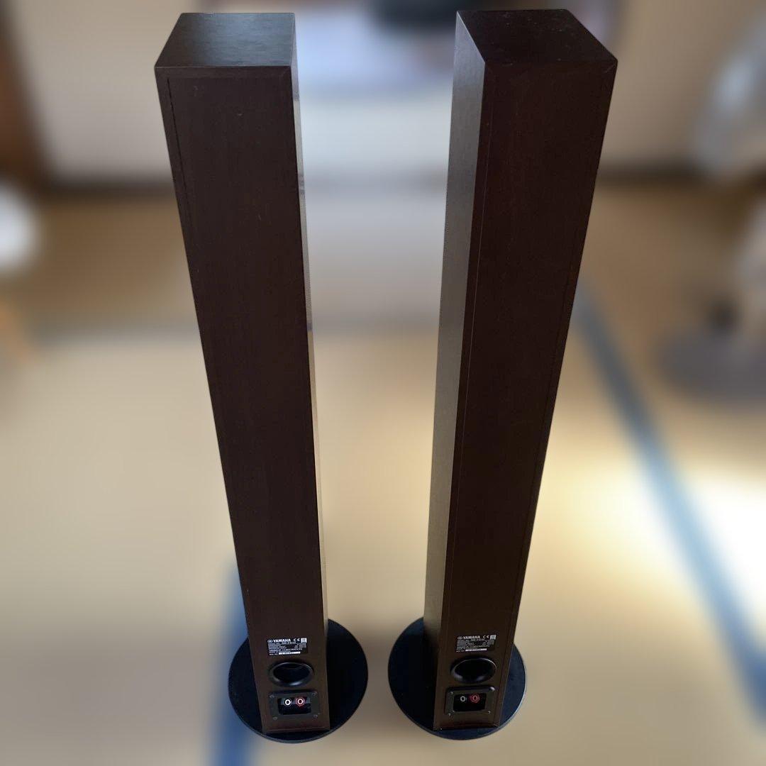 Yamaha NS-F210 フロア型スピーカー ブラウン