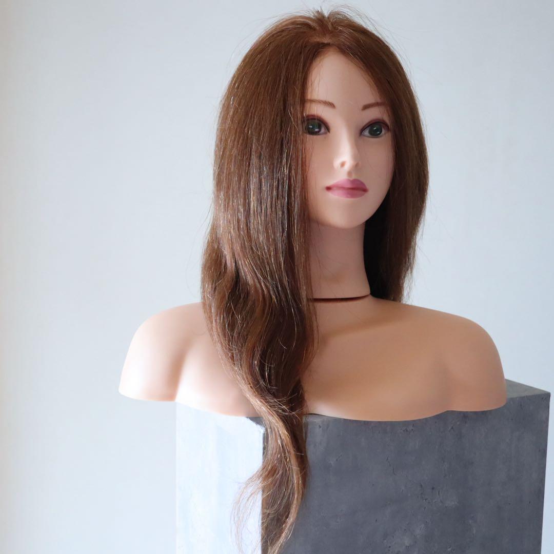 【送料無料】N.B.A.A アップウィッグ+ ウィッグショルダー　人毛100%