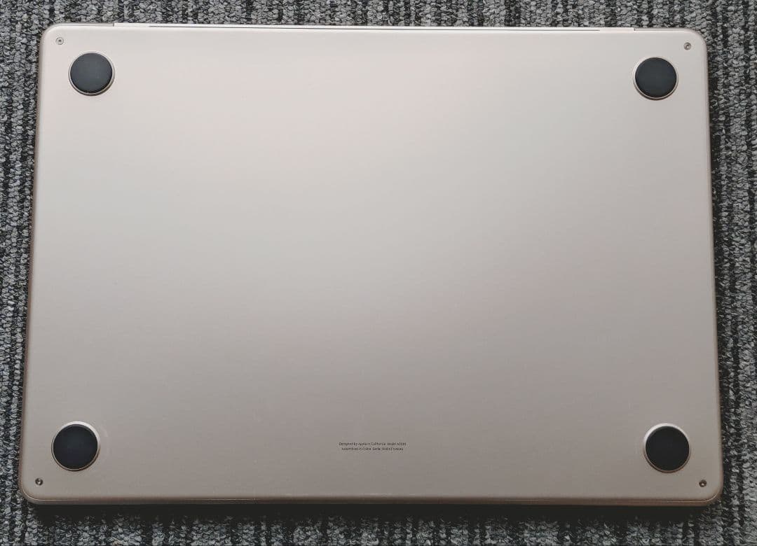 MacBookAir M2 13.6インチ メモリ24GB/SSD 1TB