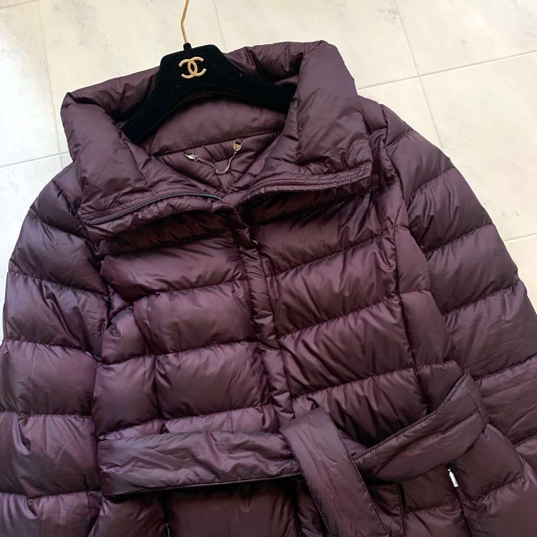 ウィークエンドマックスマーラ ダウンコート 大きいサイズ 42 ベルト