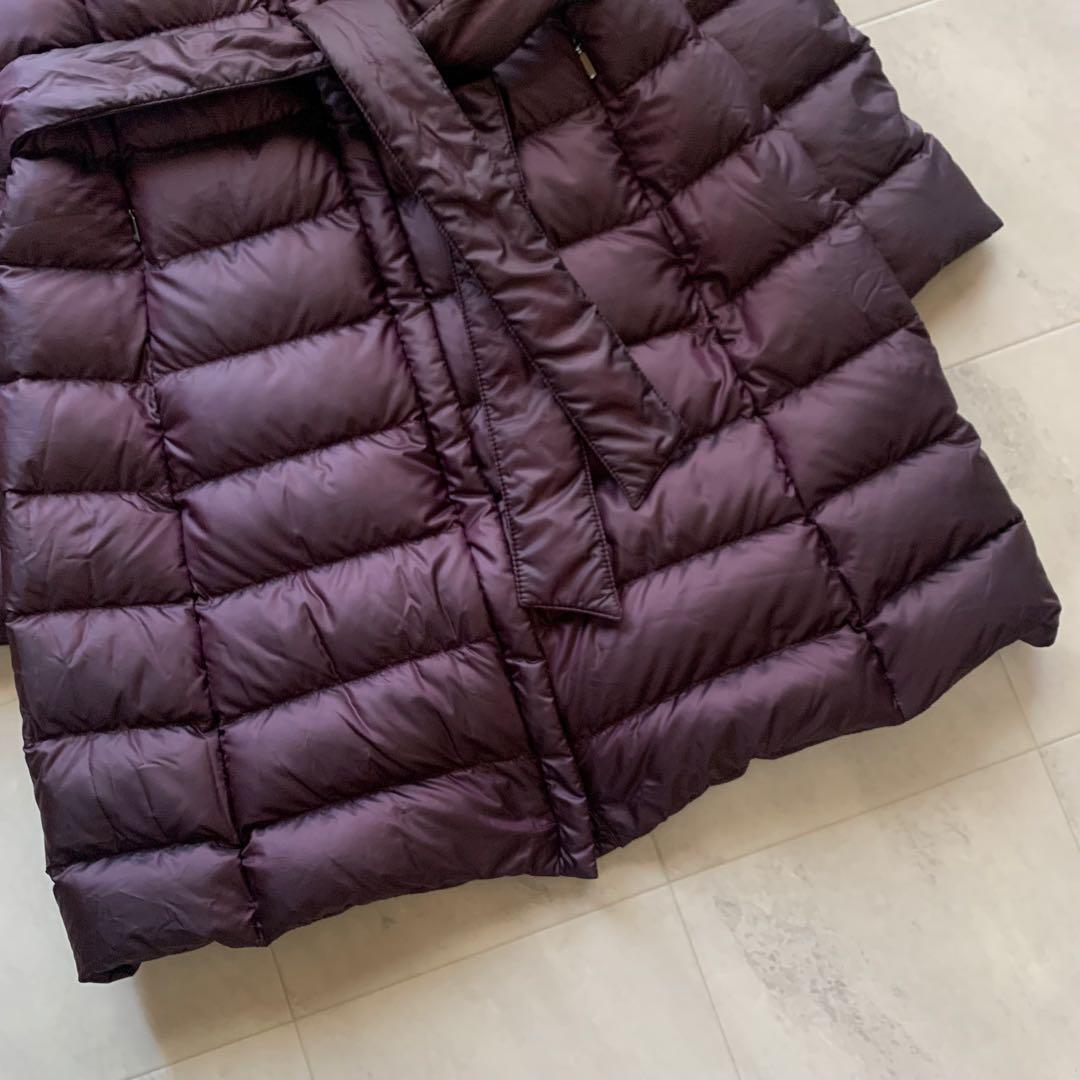 ウィークエンドマックスマーラ ダウンコート 大きいサイズ 42 ベルト