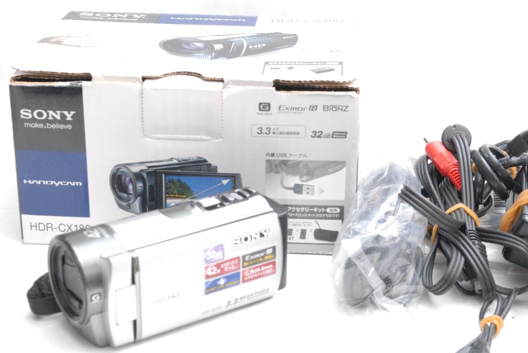 SONY HANDYCAM HDR-CX180 (良品）