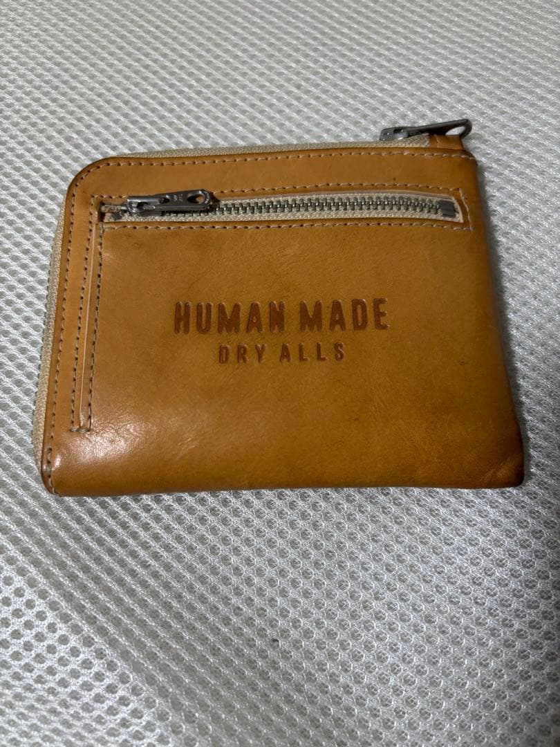 human madeウォレット財布コンパクトヌメ革エイジング