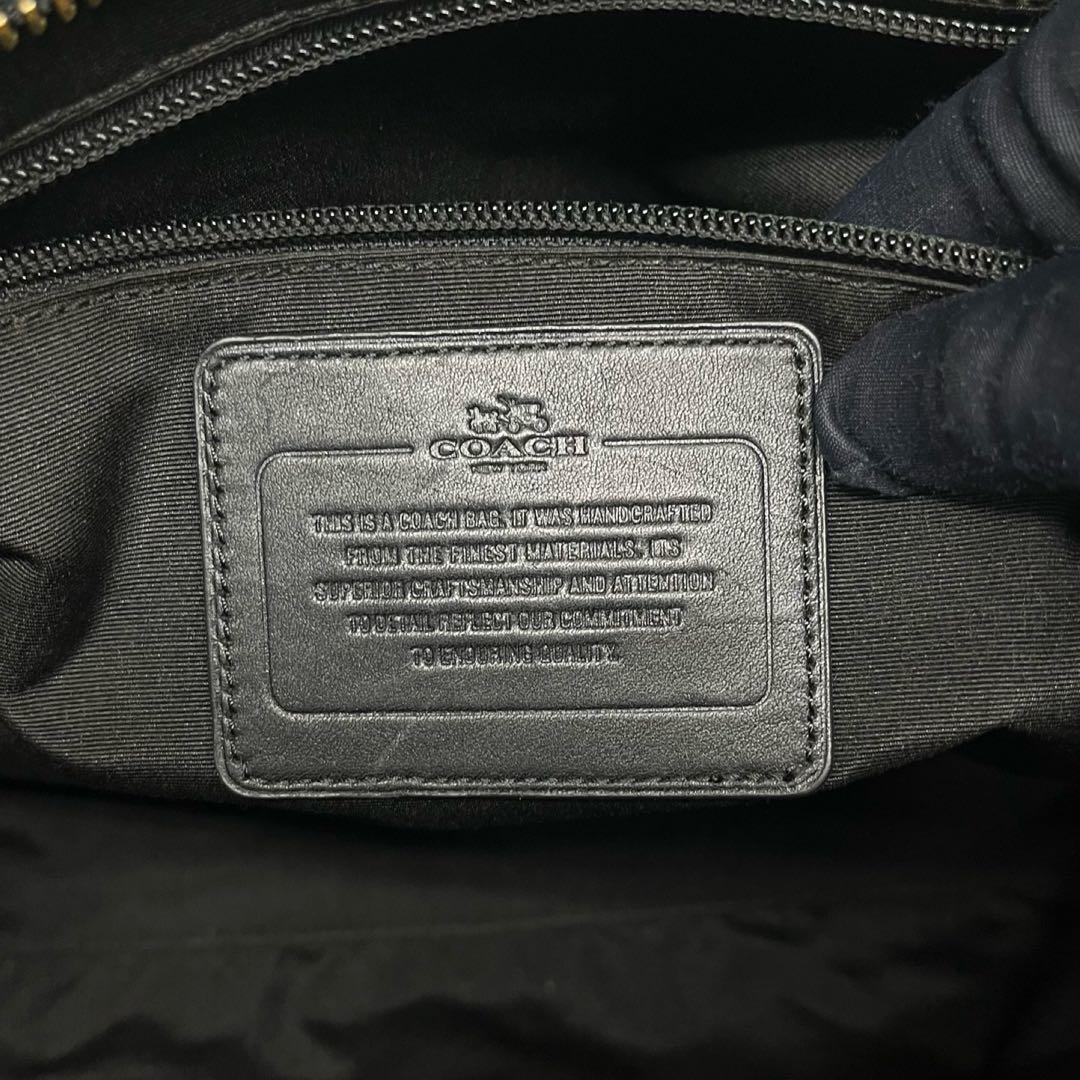 コーチ トートバッグ メトロポリタン 迷彩柄 大容量 A4 通勤 PVC レザー