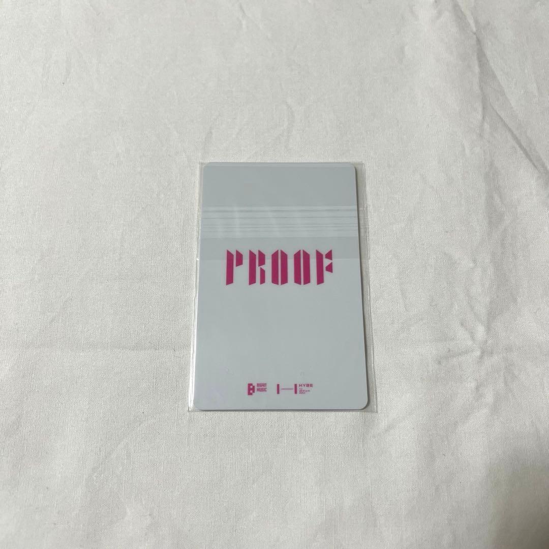 BTS Proof collector’s edition FC特典トレカ ジン