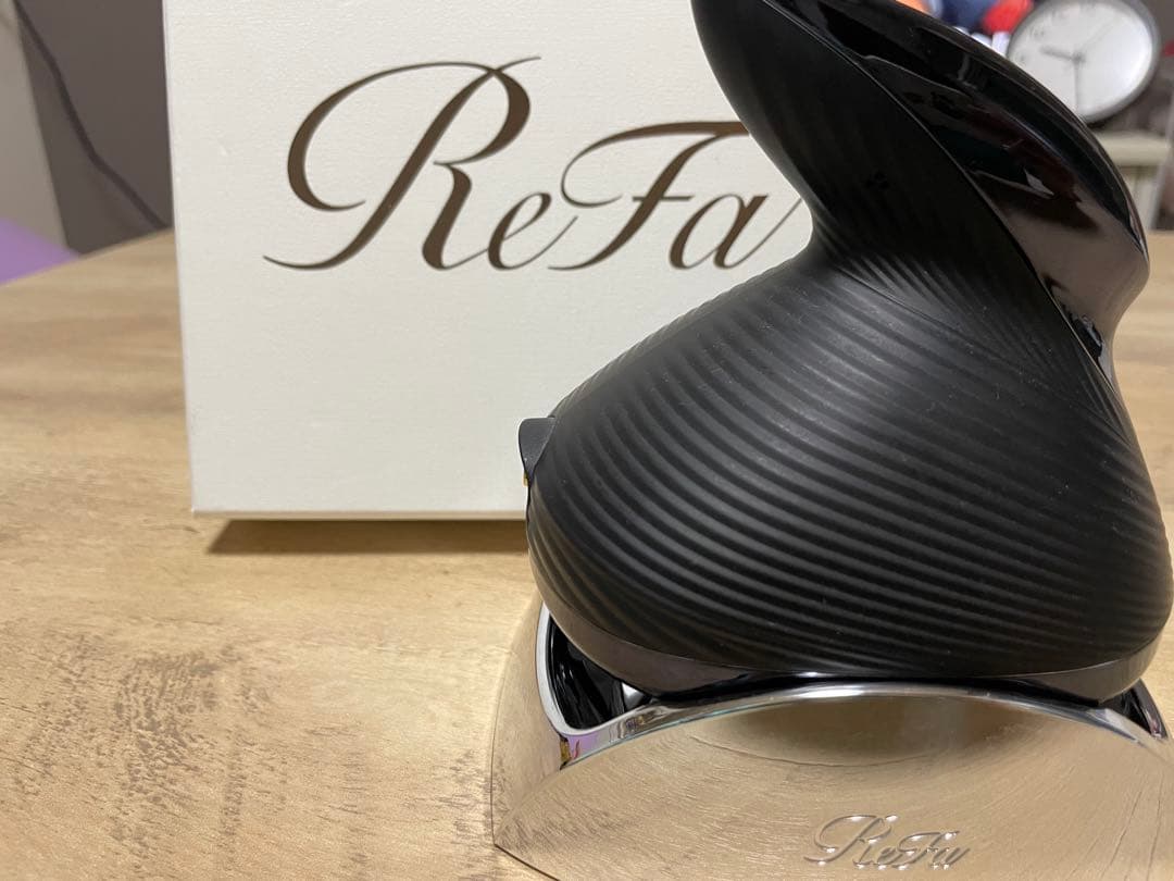 ReFa ブラック 美顔器 専用スタンド付き