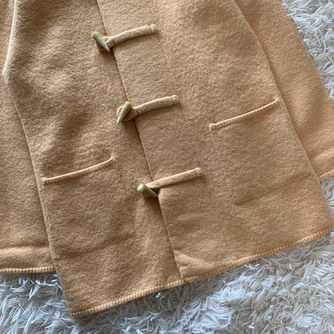 極美品♡ 45rpm フロートアルパカ縮絨ハーフコートベージュ 2