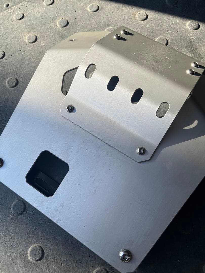 ハンターカブ用、モリワキスキットプレート、JA55用、バイク