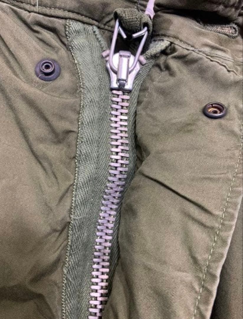 M-65 アルミジップ フルセット フィッシュテールパーカー モッズコート L