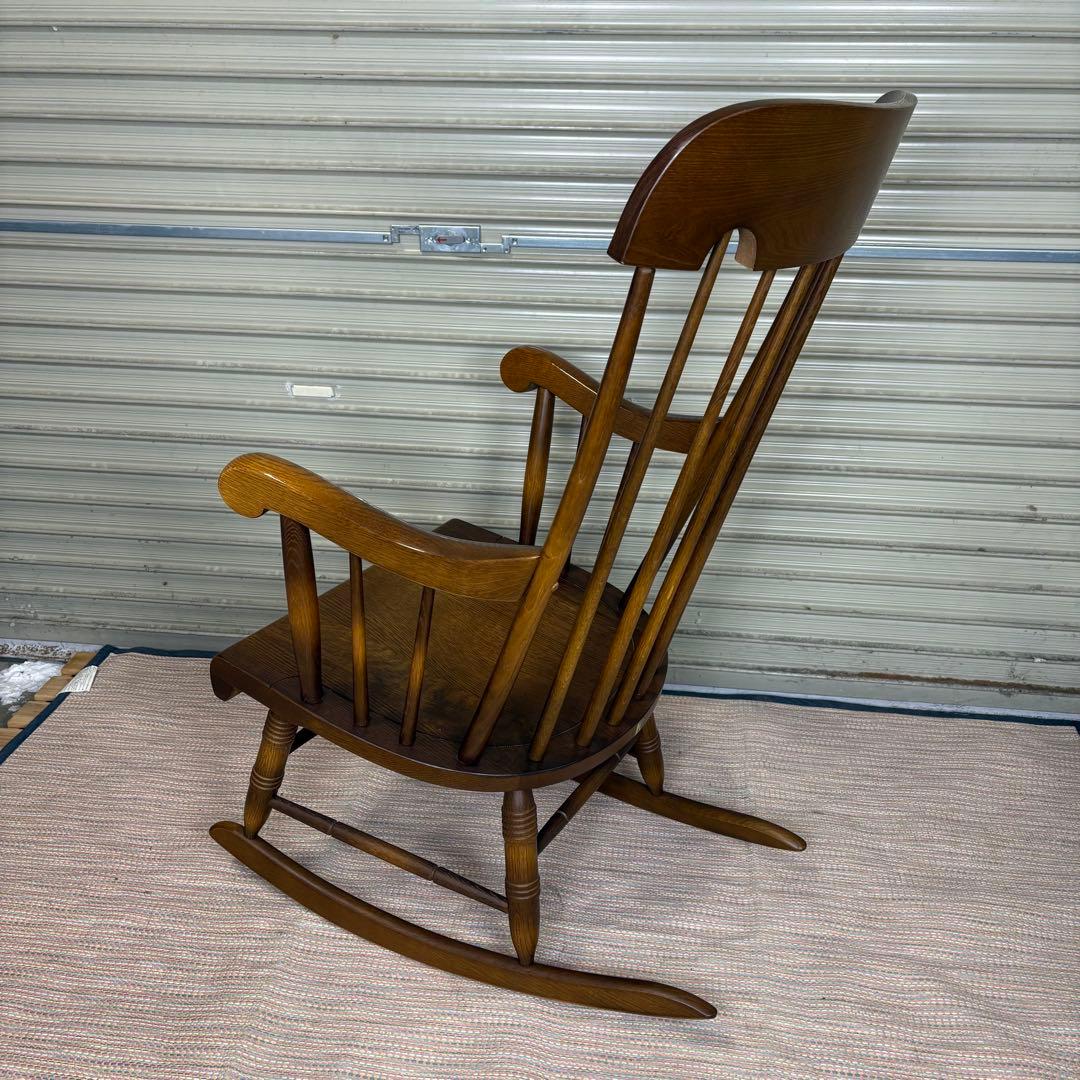 【送料込】ロッキングチェア 飛騨産業 キツツキマーク HIDA ヴィンテージ