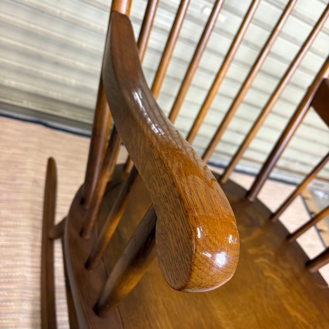 【送料込】ロッキングチェア 飛騨産業 キツツキマーク HIDA ヴィンテージ