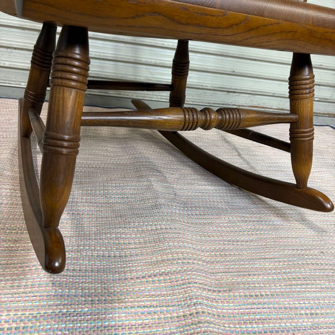 【送料込】ロッキングチェア 飛騨産業 キツツキマーク HIDA ヴィンテージ