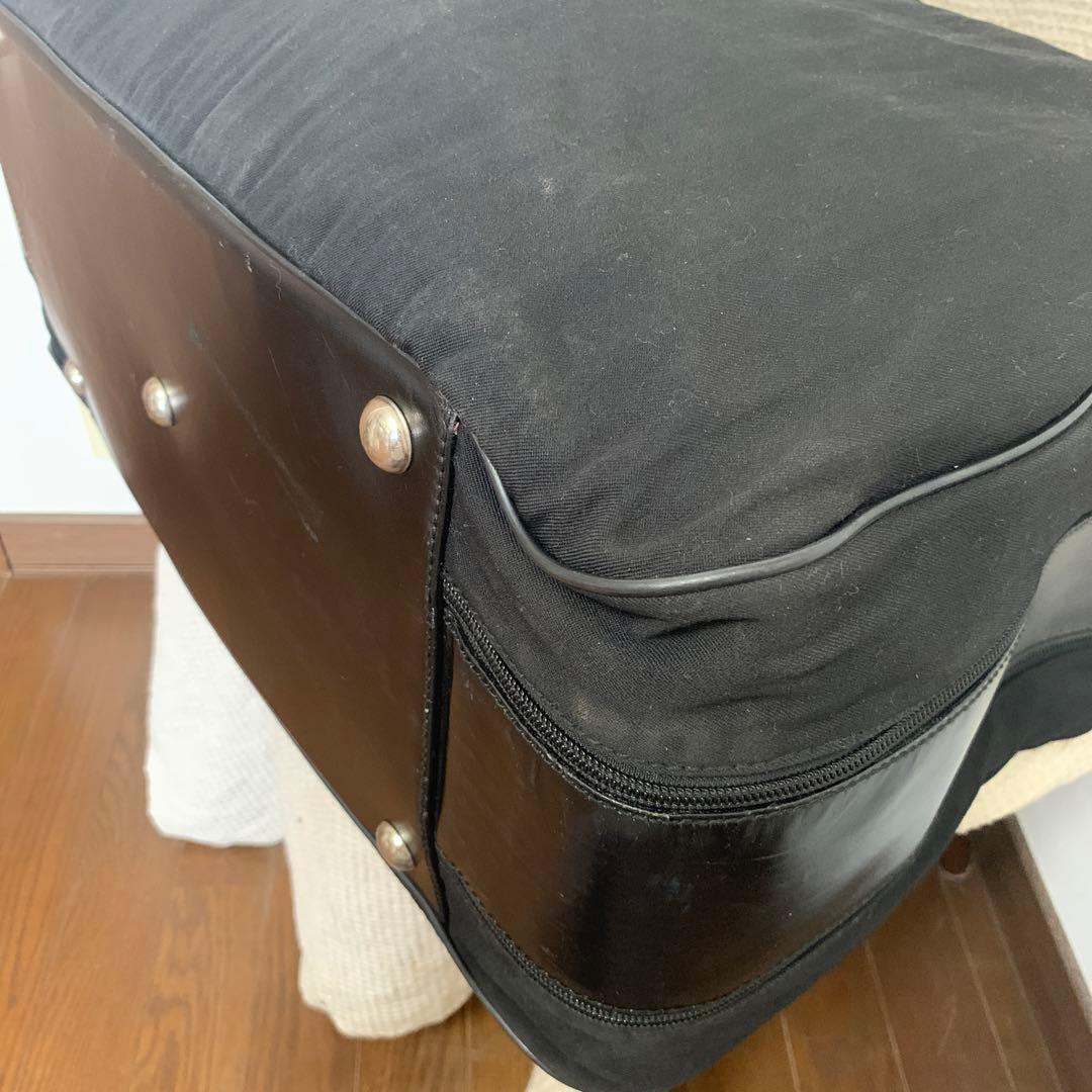 ◇ GUCCI グッチ ボストンバッグ トラベルバッグ キャンバス×レザー ◇