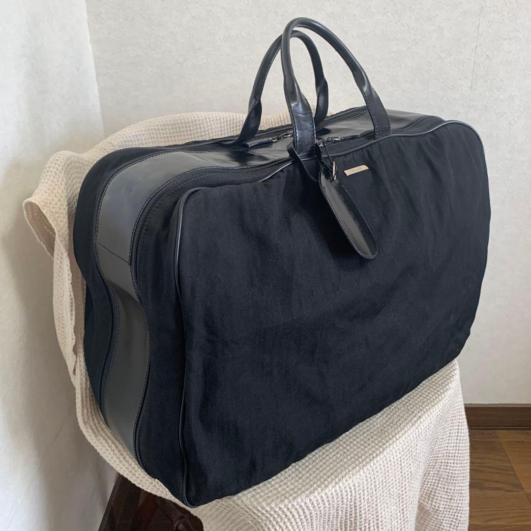 ◇ GUCCI グッチ ボストンバッグ トラベルバッグ キャンバス×レザー ◇