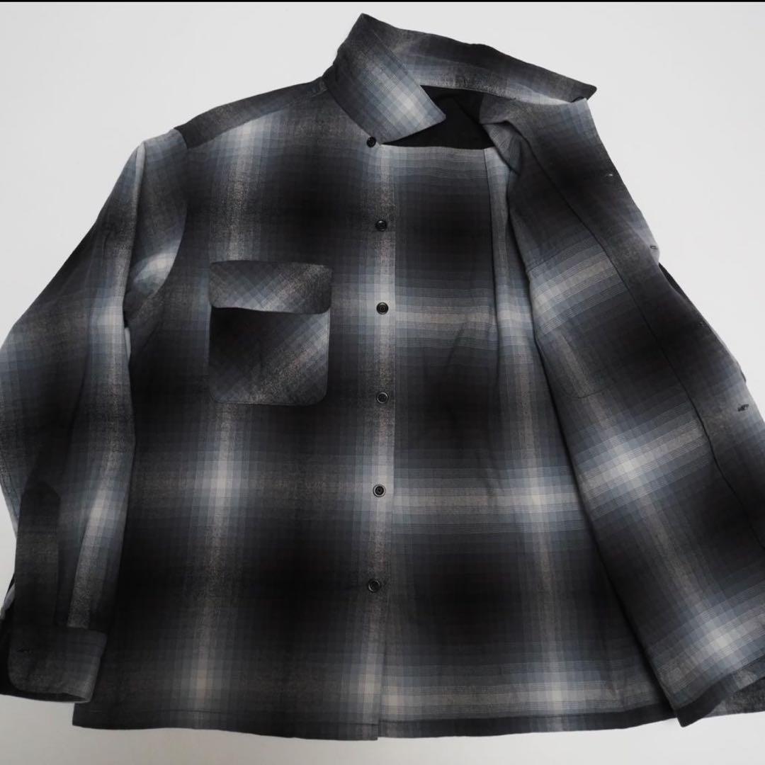 0*e様 美品 PENDLETON 23AW オンブレ オープンカラーボードシャ