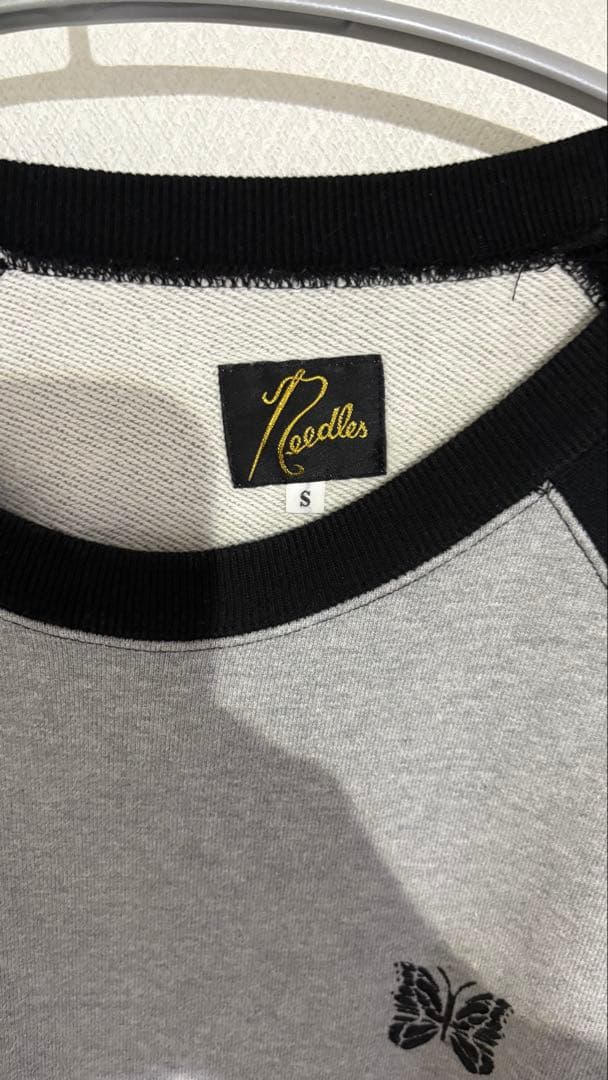 needles 23ss STUDIOUS別注 ラグランスウェットMR452