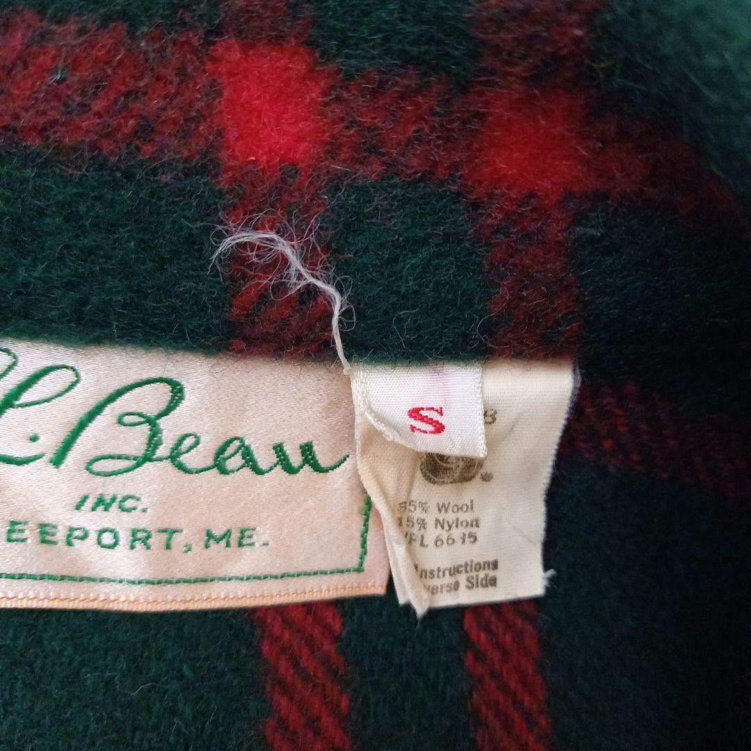 L.L.Bean \"S\" 60's 筆記体タグ CPOジャケット