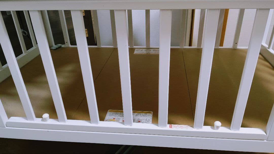 【専用】カトージ　ハイポジション ベビーベッド アーチ（ホワイト）