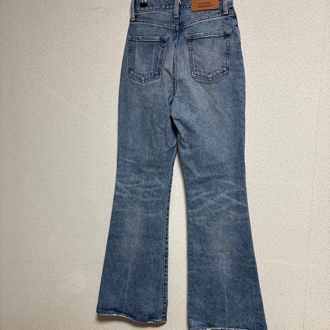 ✨極美品✨MOUSSY MVS FLARE デニム23 通常丈