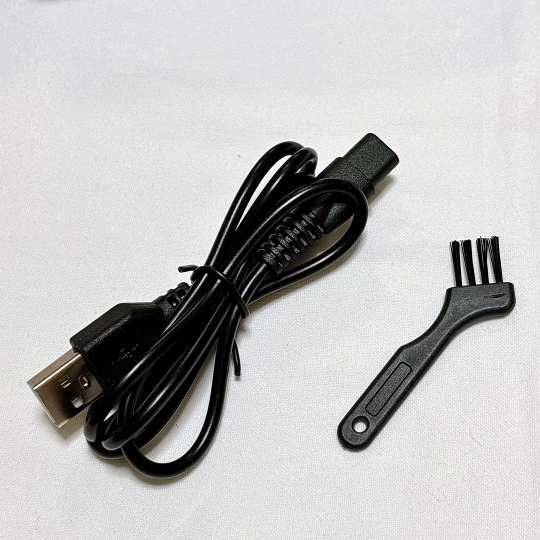 シェーバーメンズ 髭剃り 電動　USB充電