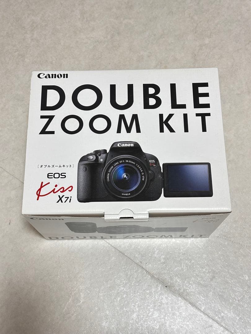 【値下げ】Canon EOS Kiss x7i ダブルズームレンズキット
