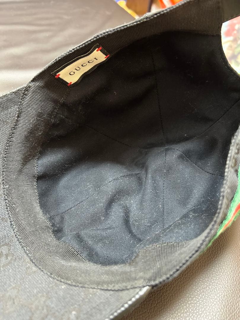 Gucci GG グッチ　キャップ　ブラック　L59